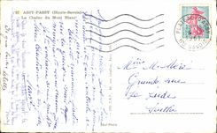 CPA Assy Passy the Chain of Mont Blanc