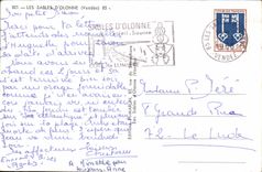 CPSM Sands of olonne Prison prisoner Bagne Convict