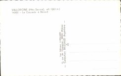 CPA the Cascade has Becard has Valloccine Mont Blanc