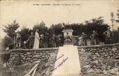 CPA Lourdes Martyrdom 1st Station