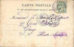 CPA Lourdes Martyrdom 1st Station