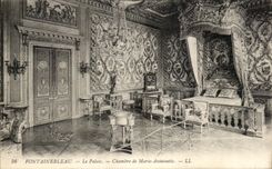 CPA Fontainebleau the Palate Room of Marie Antoinette