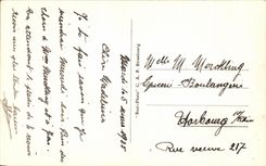 CPA Storks In Alsace