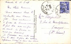 CPA Bonne celebra las flores