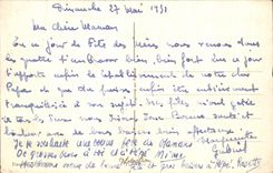 CPA Bonne celebra tiene Fleurs acariciado mama