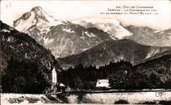 CPA Environs de De Chamonix Servoz La Chapelle Du Lac Et Le Massif Du Mont Blanc