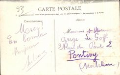 CPA Clichy Under Wood Our Lady Of the Angels La Chapelle