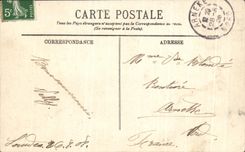 CPA Souvenir Of the jubilee De Bernabette Lourdes 1858 1908