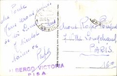 CPA pego el EL Domo de la Campana-torre