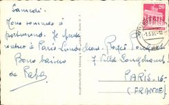 CPA Dortmund Haffen put Brucke Bateau