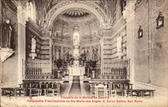 Camara acorazada de CPA de Malson de Famille Religiouses Franciscaines del co Marle de los angeles Corso Solaro San Remo