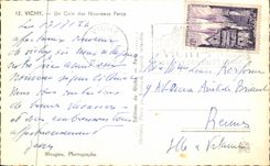 CPA Vichy Un Coin des Nouveaux Parcs