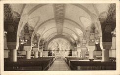 CPA Basilica De Lisieux la opinion de la cripta