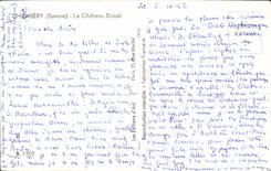 CPA Chambery the Ducal Castle