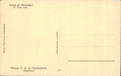 CPA Cloister Of the monastery Abbey ND of Clairefontaine Bubble