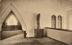 CPA Stage Of the Stage Statue De Clairefontaine abbey ND of Clairefontaine