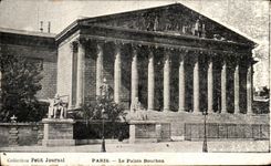 CPA Paris el Palais Bourbon
