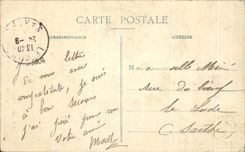 CPA Surroundings of Rouen Bonsecours Church Vault of Notre Dame