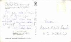 CPSM Nimes la casa cuadrada