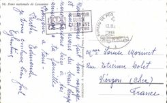 CPSM Foire nationale de Lausanne