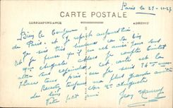 CPA Paris el leon de Belfort