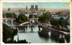 CPA Paris View of the ISCED Our Lady