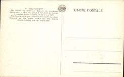 CPA Douaumont the Soldier of Right Militaria