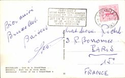 CPA Brussels Coin of Large Places