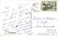 CPA Casablanca the Morocco Prefecture