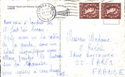 CPA Trafalgar Public garden and London National Gallery