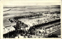 CPA Trouville the Queen Of the Beaches the Swimming pool