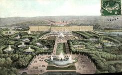 CPA Castle of Versailles