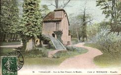 CPA Park Of Versailles Small Trianon the Mill