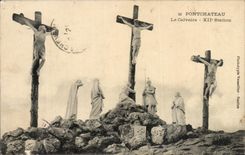 CPA Pontchateau the Martyrdom