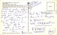 CPA View From Summit Off Otter Cliff Bar Harbor