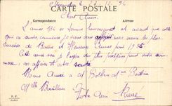 CPA Mourmelon Fountain Woman