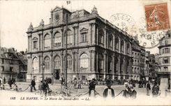 CPA Le Havre el museo de artes hermosos