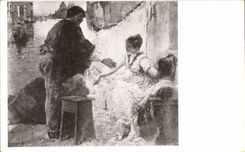 CPA Collana D'Arte Trentina Diretta Da Wenter Marini Eugenio Prati Ancora un momento