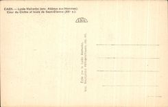 Corte de Malherbe de la universidad de CPA Caen del claustro y de las vueltas de Saint-E'tienne