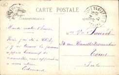 CPA Paris Basilica of the Sacring Montmartre Heart