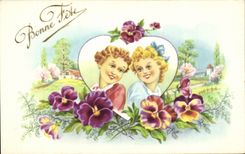 CPA Bonne celebra a ninos