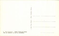 CPA High Dauphine High Valley Of Veneon Head De Cheret And Col Of the Thistle