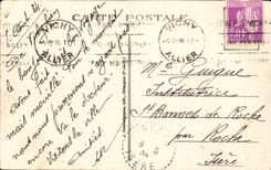 CPA Vichy Une Cabine De Bains De l'Etablissement Thermal