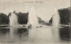 CPA Park Of Versailles Basin Of Apollo