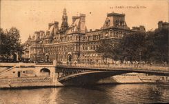 CPA Paris the Town hall