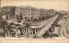 Monjas Of co de Franciscaines de la familia de CPA House Of Marie Of los angeles San Remo