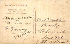 CPA Rouen Law courts Built Under Louis XII