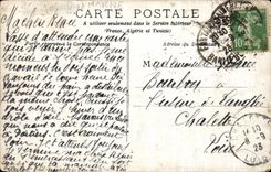 CPA Fontainebleau Post office building And Telegraphs