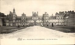 CPA Palate De Fontainebleau Court Of the Good-byes