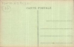 CPA Palate De Fontainebleau Seen from Of the Floor And Romulus